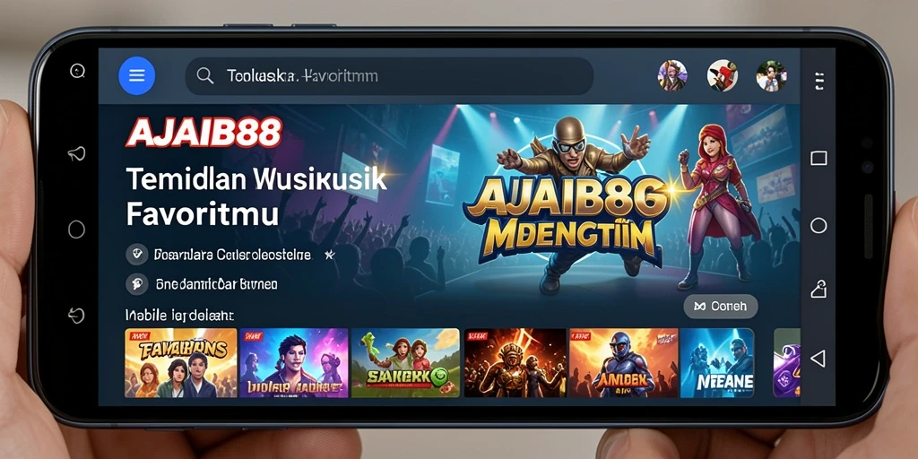Tampilan gameplay interaktif yang menarik dari AJAIB88.