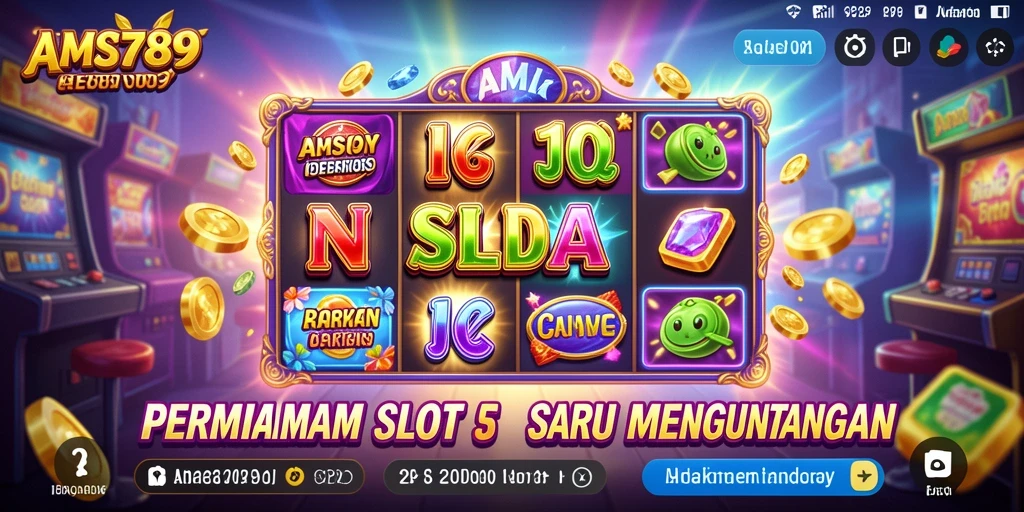 Gameplay mengasyikkan dalam permainan Slot AMS789 dengan banyak fitur menarik.