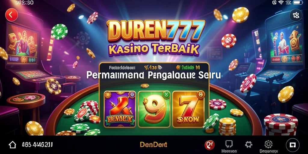 Tampilan menarik dari gameplay Kasino di DUREN777.