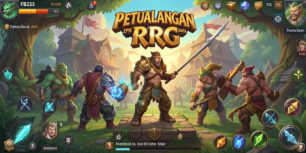 Tangkapan layar FB333 menampilkan pertarungan epik dan petualangan mendebarkan.