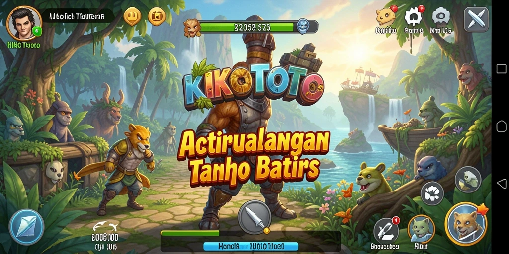 Tampilan aksi seru dalam KIKOTOTO yang penuh tantangan.