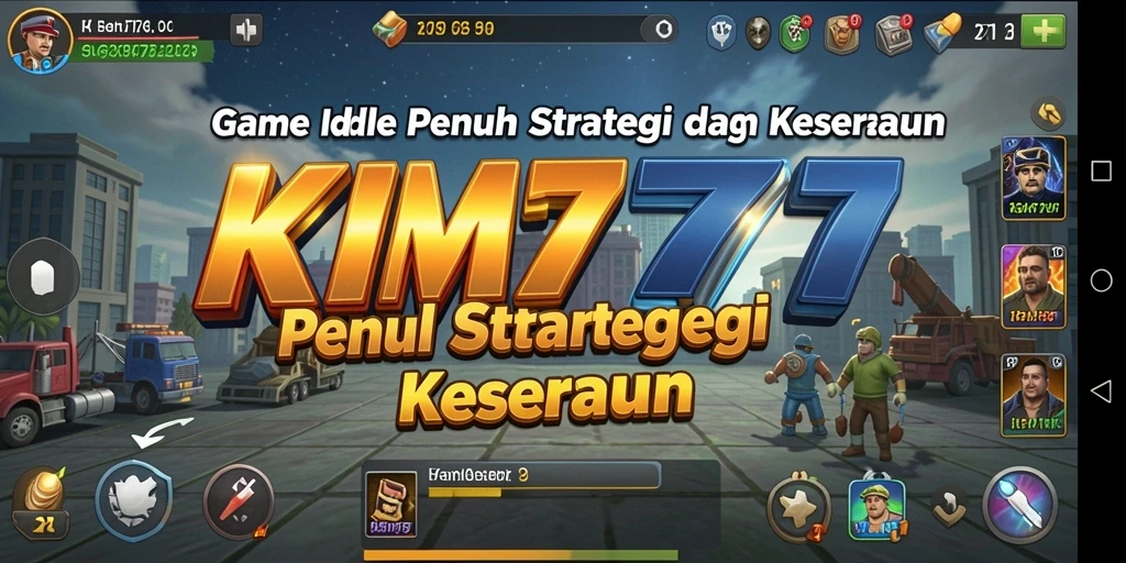 Tampilan gameplay KM777 yang menampilkan aksi seru dan strategi Idle.