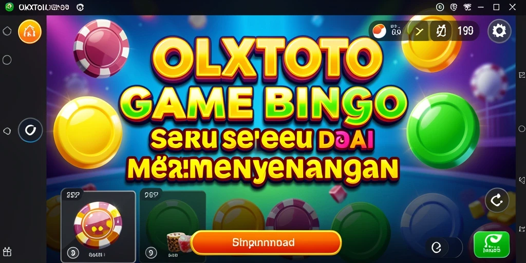 Tampilan menarik gameplay Bingo di OLXTOTO.