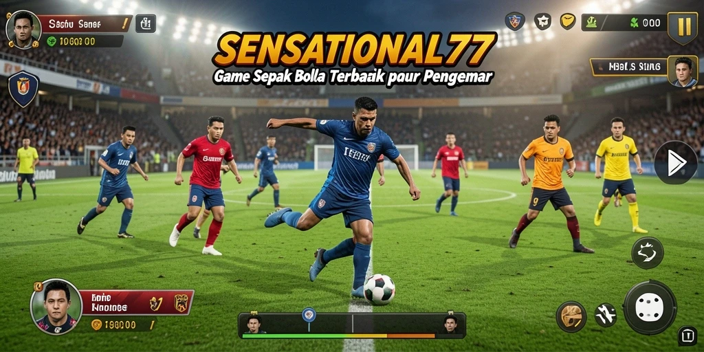 Tampilan gameplay SENSATIONAL77 yang penuh aksi dan strategi.