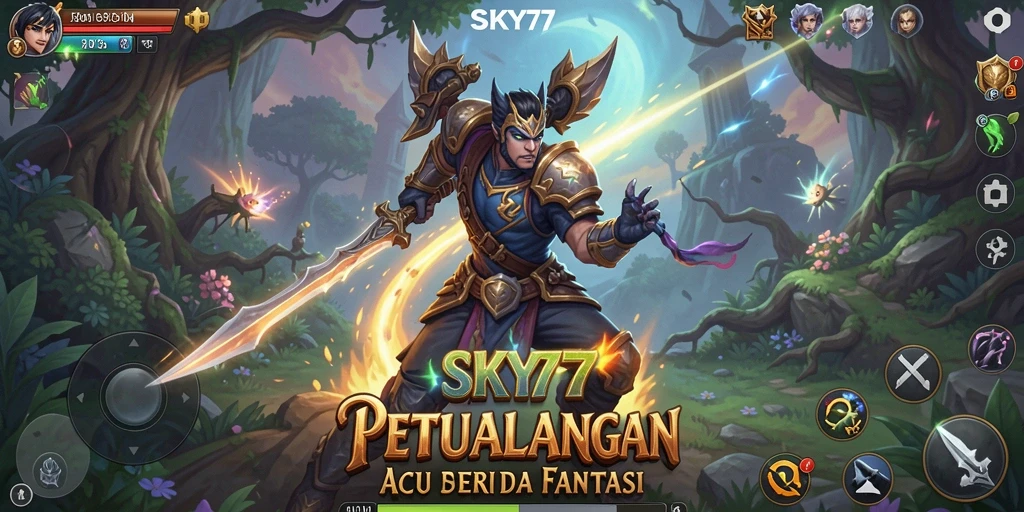 Tampilan luar biasa dari gameplay <strong>SKY77</strong> yang penuh aksi.