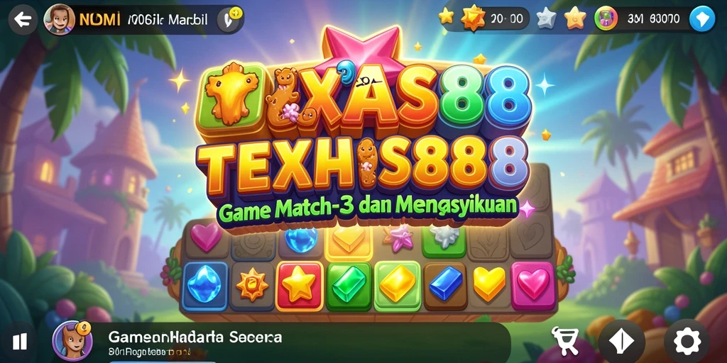 Screenshot menunjukkan gameplay seru dari TEXAS88.