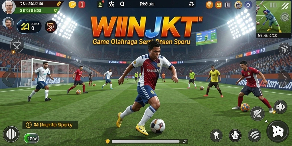 Gameplay seru WINJKT yang memukau dengan fitur olahraga.